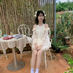 set váy màu be size S ( ảnh thật 100% ) 501621