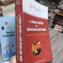 Sách: Về Pháp quyền và chủ nghĩa Hợp hiến - (A3) 594797