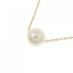 K18YG Ngọc trai Akoya Dây chuyền 6.9mm - Hàng hiệu Chính hãng 857346