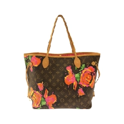 Túi xách Louis Vuitton Monogram Rose (Stephen Sprouse) Neverfull MM M48613 - Hàng hiệu Chính hãng