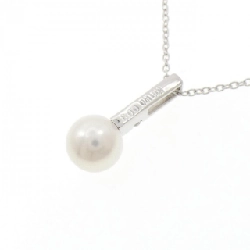 K18WG Ngọc trai Akoya Dây chuyền - Hàng hiệu Chính hãng 856458