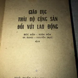 Giáo dục thái độ cộng sản đối với lao động 995998