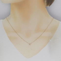 K18PG Solitaire Dây chuyền kim cương - Hàng hiệu Chính hãng 863635