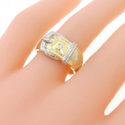 Nhẫn kim cương K18YG/PT900 0.05CT - Hàng hiệu Authentic 846368