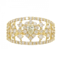 【Sản phẩm mới】Nhẫn kim cương K18YG 1.00CT 671090