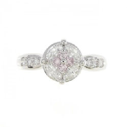 Nhẫn kim cương hồng PT 0.08CT 671594