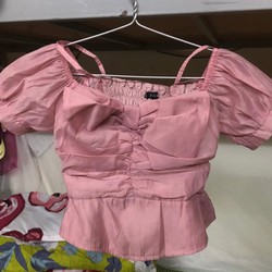 Áo Croptop Zara - Freesize dưới 50kg