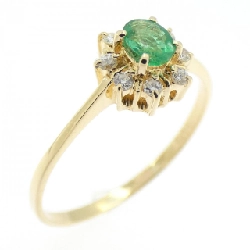 Nhẫn Emerald K18YG