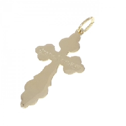 Mặt dây chuyền chéo 750YG - Hàng hiệu Authentic 864663