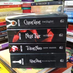 Chạng Vạng+ Trăng Non+ Nhật Thực+ Hừng Đông - Stephanie Meyer