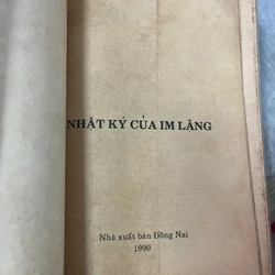 NHẬT KÝ CỦA IM LẶNG 534012