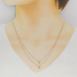 K18PG Dây chuyền kim cương 0.409CT - Hàng hiệu Chính hãng 857127