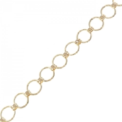 K18YG Vòng tay - Hàng hiệu Chính hãng