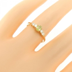 Nhẫn Peridot K18YG 0.19CT 667382