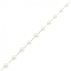 K10YG Vòng tay ngọc trai nước ngọt - Hàng hiệu Authentic