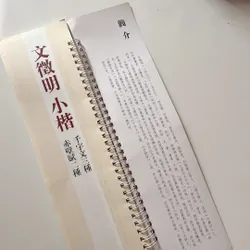 (2hand) Tiếng Trung- Bảng chữ Hán mẫu bút mềm  740352