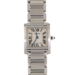 Cartier Tank Française SM W51008Q3 SS Quartz - Hàng hiệu Chính hãng