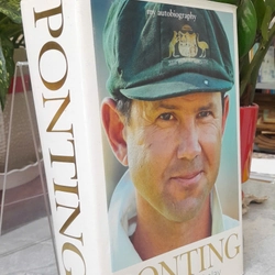 PONTING AT THE CLOSE OF PLAY