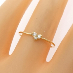 Nhẫn kim cương hình trái tim K18YG 0.05CT - Hàng hiệu Chính hãng 853463