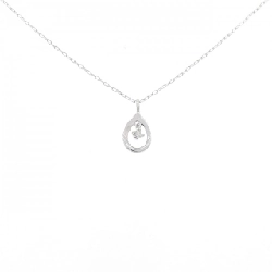 K10WG Dây chuyền kim cương 0.012CT - Hàng hiệu Authentic