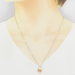 K18YG Sapphire Necklace 0.355CT - Hàng hiệu Authentic 846841