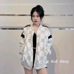 Áo khoác nữ GG tay sọc A001