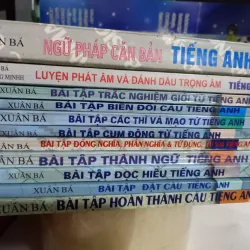 combo sách học tiếng anh của xuân bá