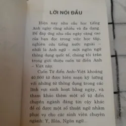 Tủ điển bỏ túi học sinh ANH VIỆT. 40.000 từ. Nhoam bs. Hùng Thắng 693028