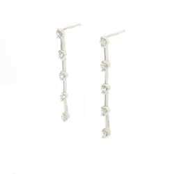 Bông tai kim cương K18WG/K14WG 0.50CT - Hàng hiệu Chính hãng 865703