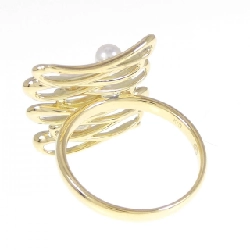 Nhẫn ngọc trai Akoya K18YG 672109