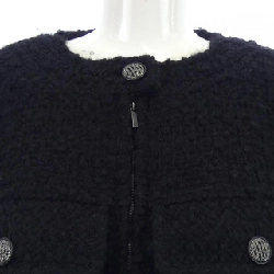 Jacket không cổ CHANEL P46659V28631 631034