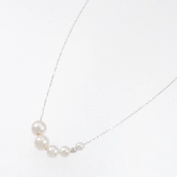 K18WG Ngọc trai Akoya Dây chuyền - Hàng hiệu Chính hãng 861193