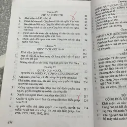 [luật - chính trị] Combo Luật Hiến pháp: giáo trình và hiến pháp 780081