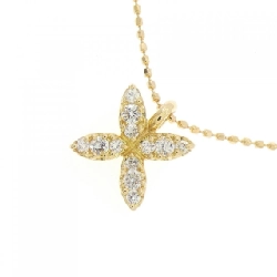 K18YG Dây chuyền kim cương 0.13CT - Hàng hiệu Authentic 862300