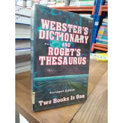 Webster's Dictionary And Roget's Thesaurus 448989