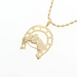 K18YG Dây chuyền hình móng ngựa - Hàng hiệu Authentic 848250