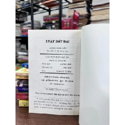 LUẬT ĐẤT ĐAI - None 934434