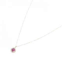 Dây chuyền ruby K18YG 0.10CT - Hàng hiệu chính hãng 859061