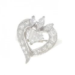 Nhẫn kim cương hình trái tim Mikimoto - Hàng hiệu Authentic 839549