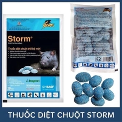 THUỐC DIỆT CHUỘT SINH HỌC STORM 0.005% CỦA ĐỨC GÓI 20 VIÊN