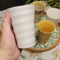 Cốc gốm Nhật secondhand 17832