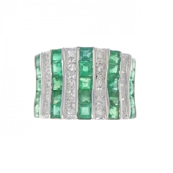 Nhẫn Emerald 750WG 2.80CT - Hàng hiệu Chính hãng 848511