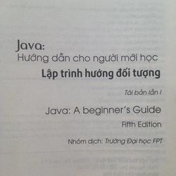HƯỚNG DẪN CHO NGƯỜI MỚI HỌC LẬP TRÌNH HƯỚNG ĐỐI TƯỢNG JAVA 497159