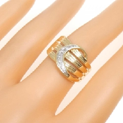 K18YG/PT900 Nhẫn Kim Cương - Hàng hiệu Chính hãng 848664