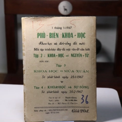 Phổ biến khoa học - tạp chí trước 1975 (4 cuốn)  464281