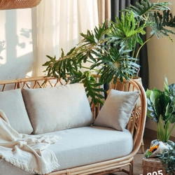 Ghế băng sofa mây tre đan 476907