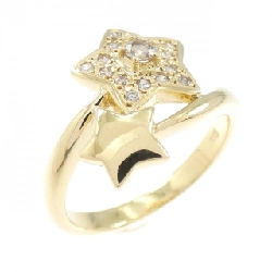 Nhẫn kim cương K18YG 0.17CT - Hàng hiệu Authentic