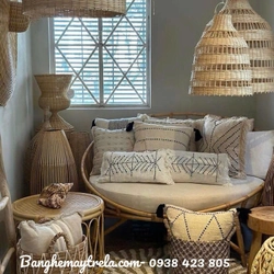 Ghế tròn mây tự nhiên 478783