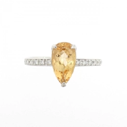 Nhẫn Topaz Hoàng Đế PT900 1.28CT - Hàng hiệu Chính hãng 854341