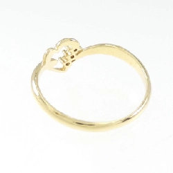 Nhẫn kim cương hình trái tim K18YG 668965